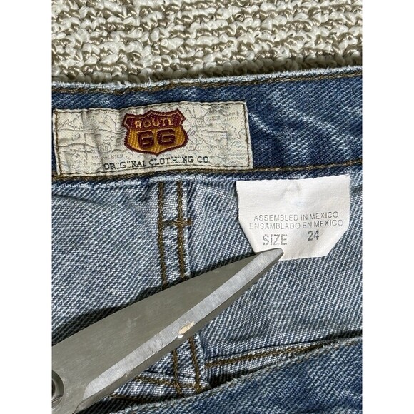 Route 66 Jeans Women's Size 24 Straight Relaxed Fit 40x28 High Rise Plus Size - Picture 2 of 8